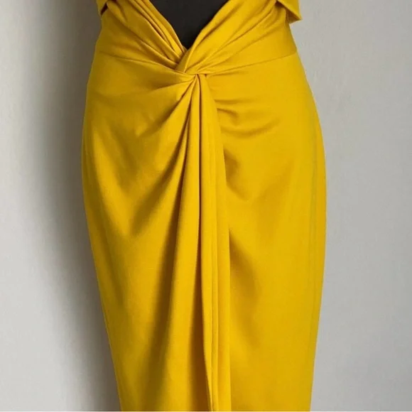Yaura Revolve sz 12 ChiChi Dream Dress. Midriff cutout high-low maxi NWT - Picture 8 of 13